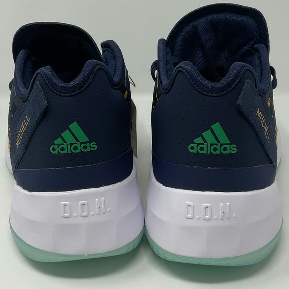 Adidas D.O.N. Issue 4 Utah Jazz Basketball Shoes Men Size 10.5 GY6504 NEW NWT - Picture 8 of 10